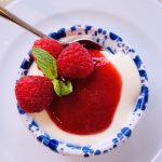 Raspberry & Yoghurt Panna Cotta (7, NF, GF)